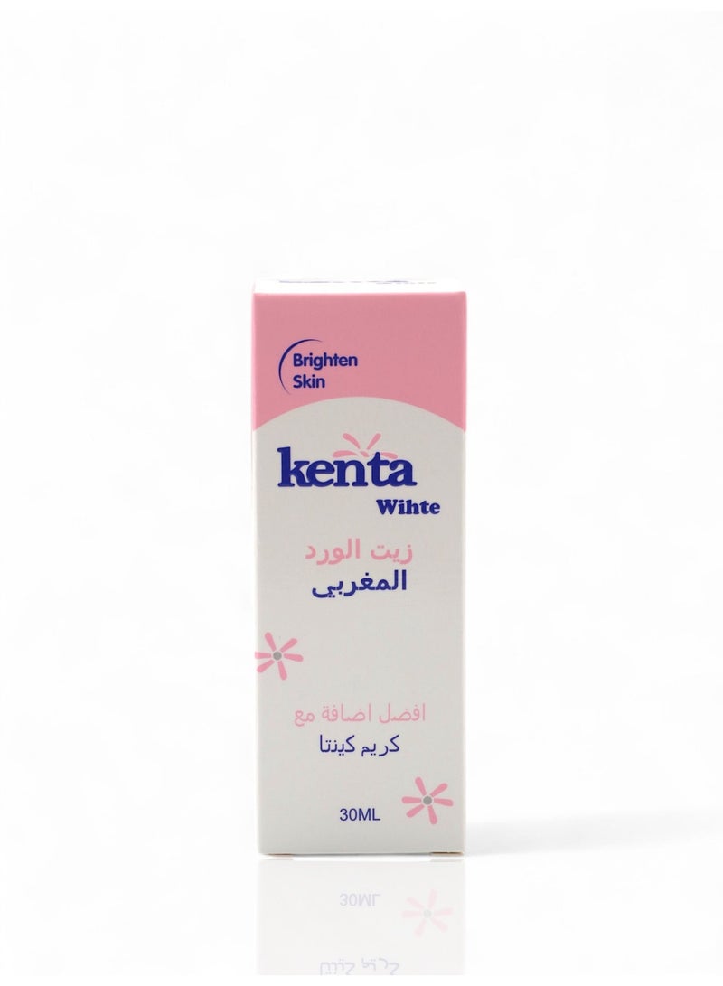 Kenta white Moroccan Rose Oil 30ml - Image 3